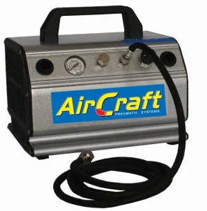 AIRCRAFT AIRBRUSH COMP 1/5 HP  W/HOSE & FILTER DOUBLE OUTLET SG COMP10