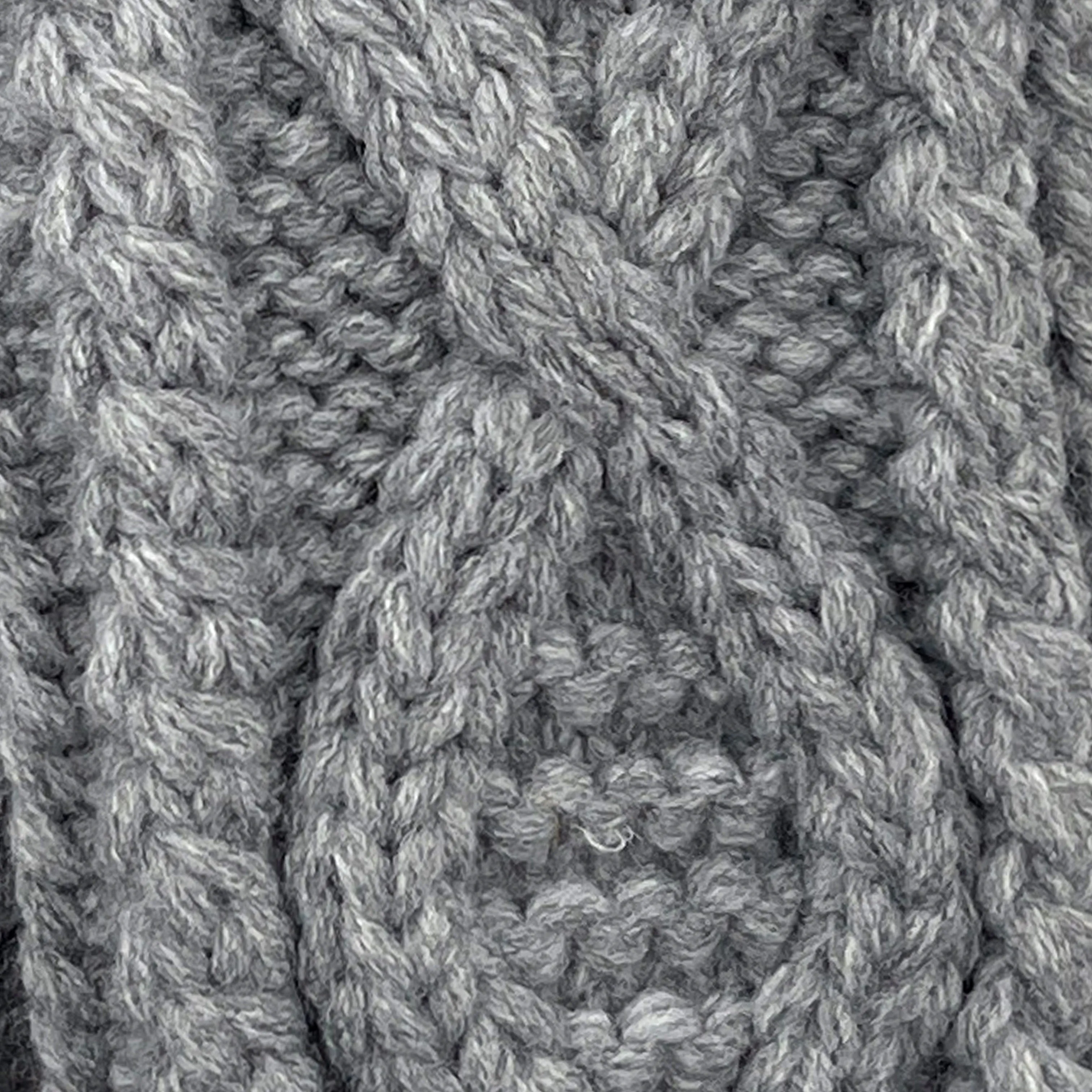 Aran Cable Knit Mittens