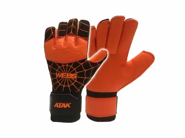 ATAK Goalkeeper Gloves Webs Orange