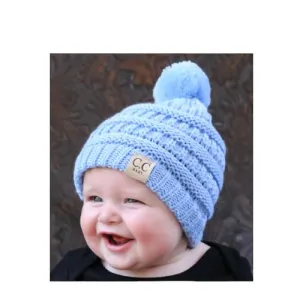 Baby-847 Pale Blue Beanie