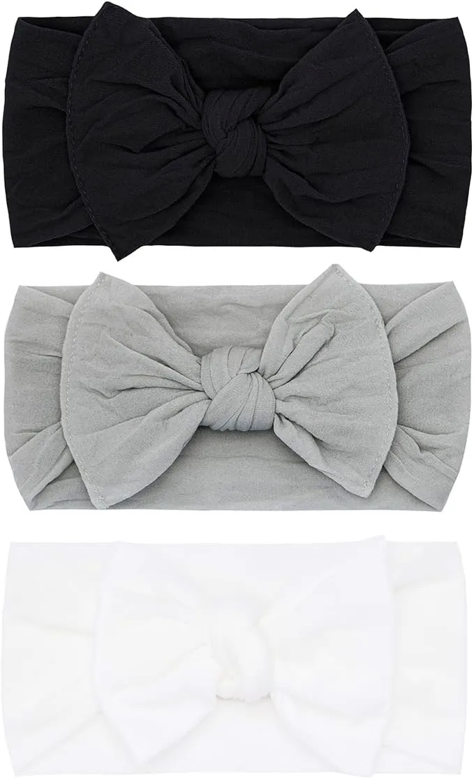 Baby Bling 3 Pack Knot Headband Box Set