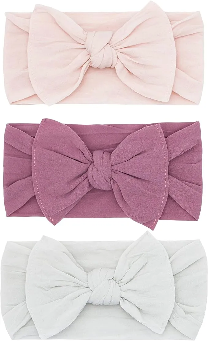 Baby Bling 3 Pack Knot Headband Box Set