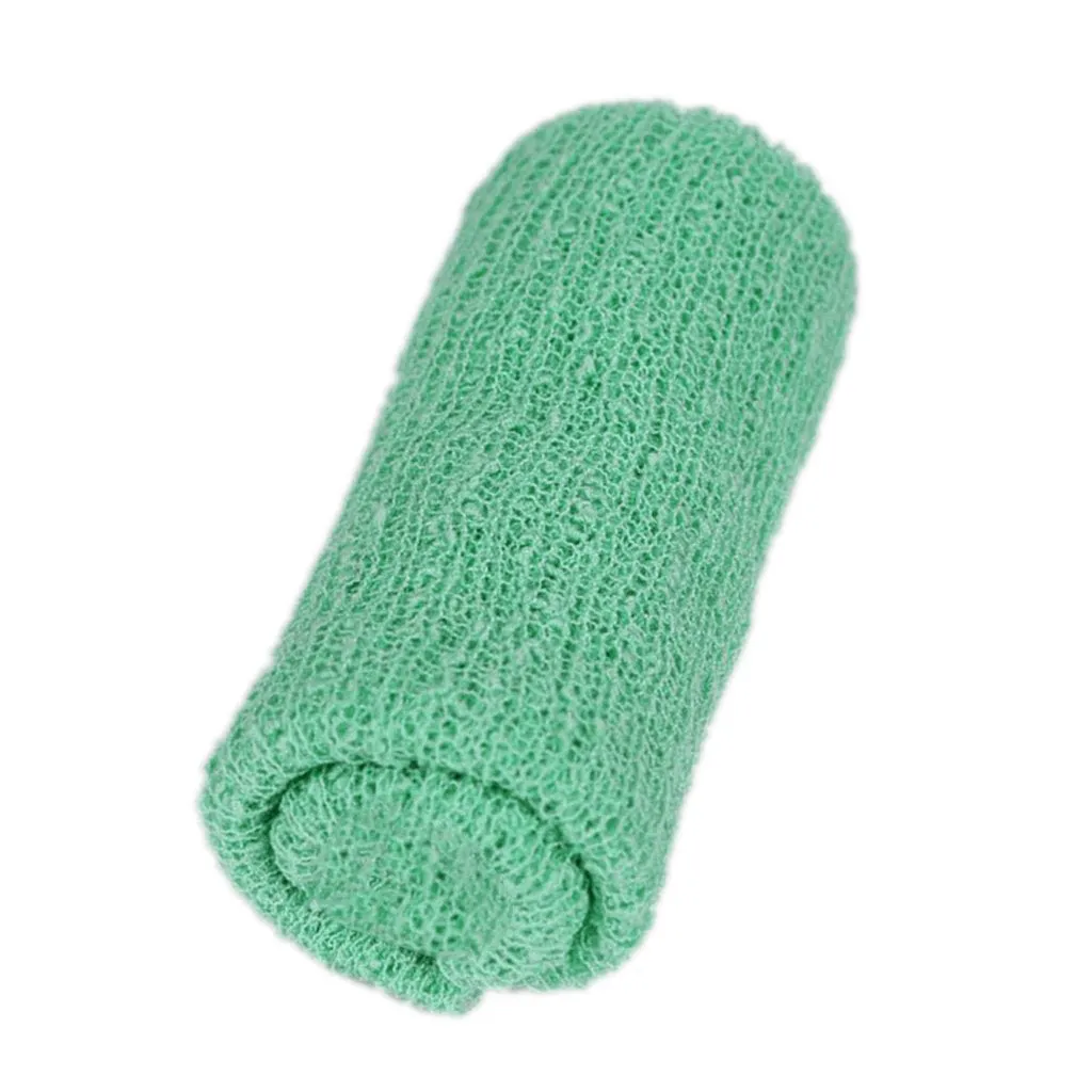 Babymoon Mohair Stretchable Baby Photography Shoot Wrap Cloth - Green