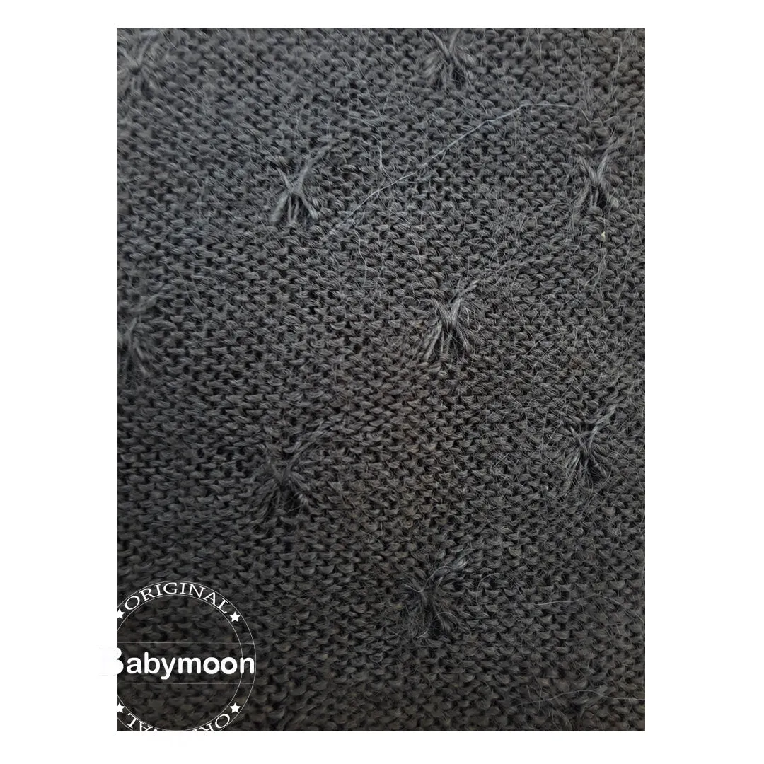 Babymoon Stretchable Textured Bean Bag Layer/Backdrop Photography Prop | Grey