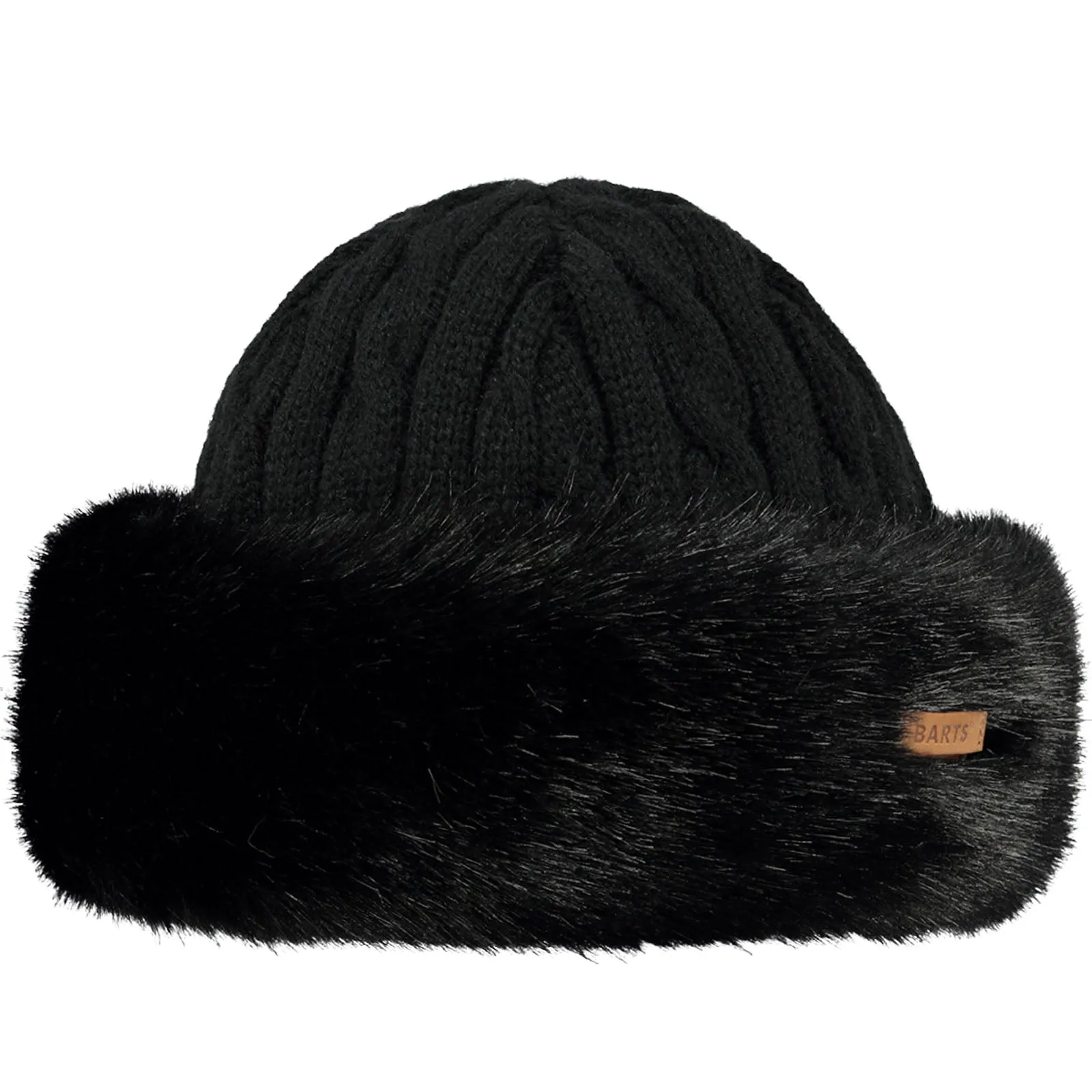 Barts Womens Fur Cable Band Hat