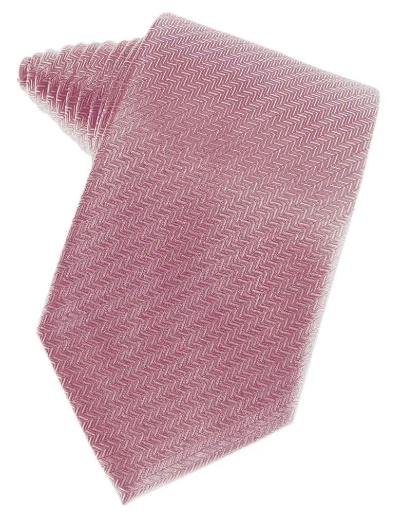 Chocolate Herringbone Necktie