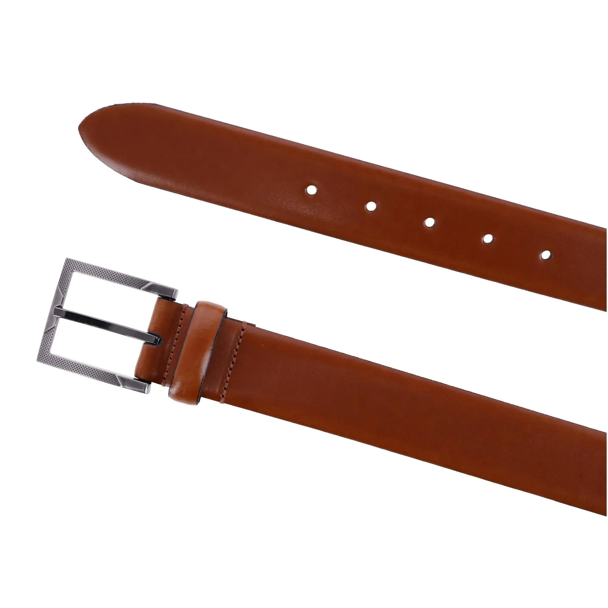 CTM® Men's Italian Genuine Supple Leather Belt