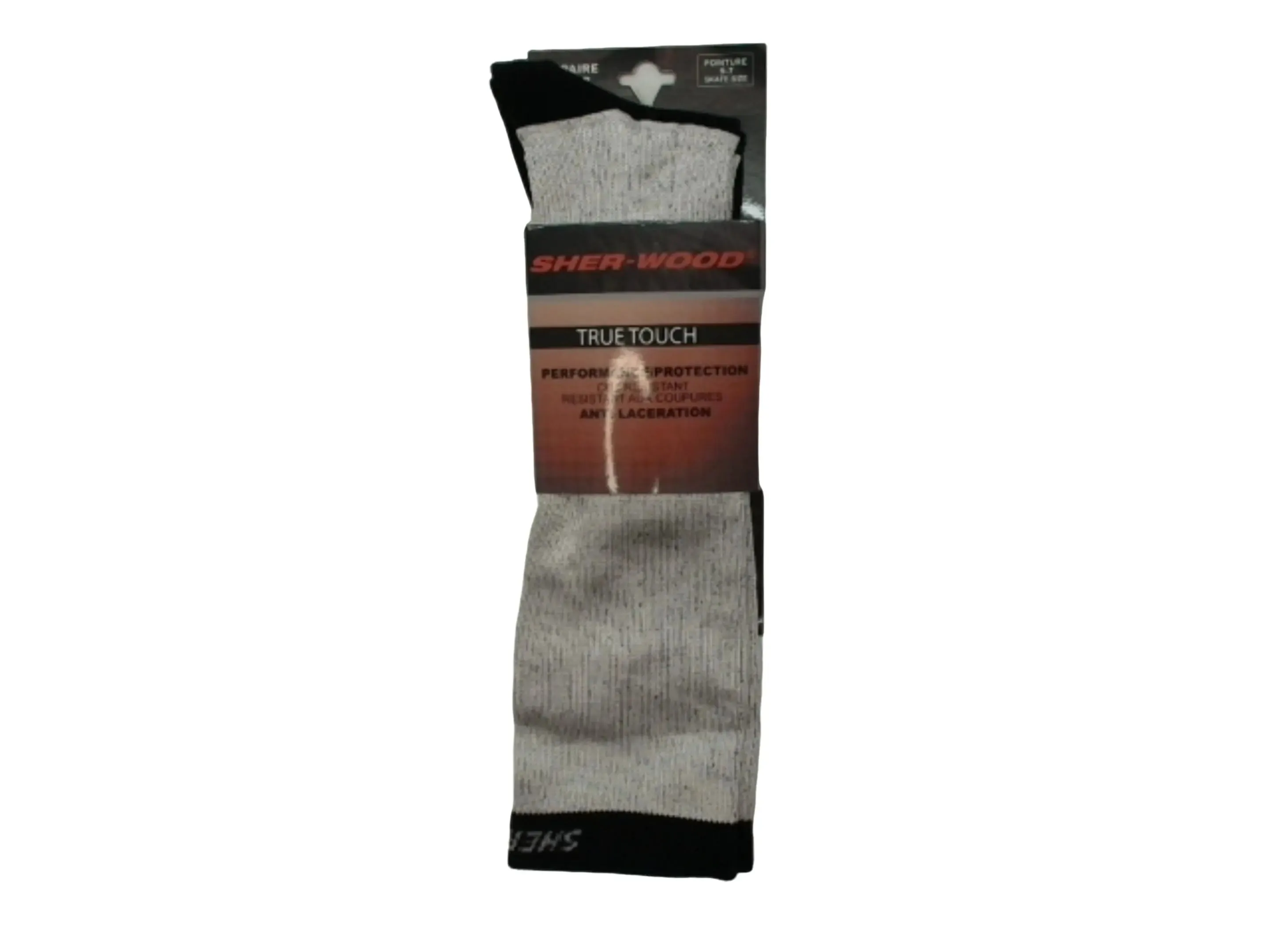 Cut-Resistant Silver Safety Socks by Sher-wood - Size 5-7