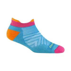 Darn Tough Vermont Women's Run No Show Tab Ultra Lightweight Sock - Ocean