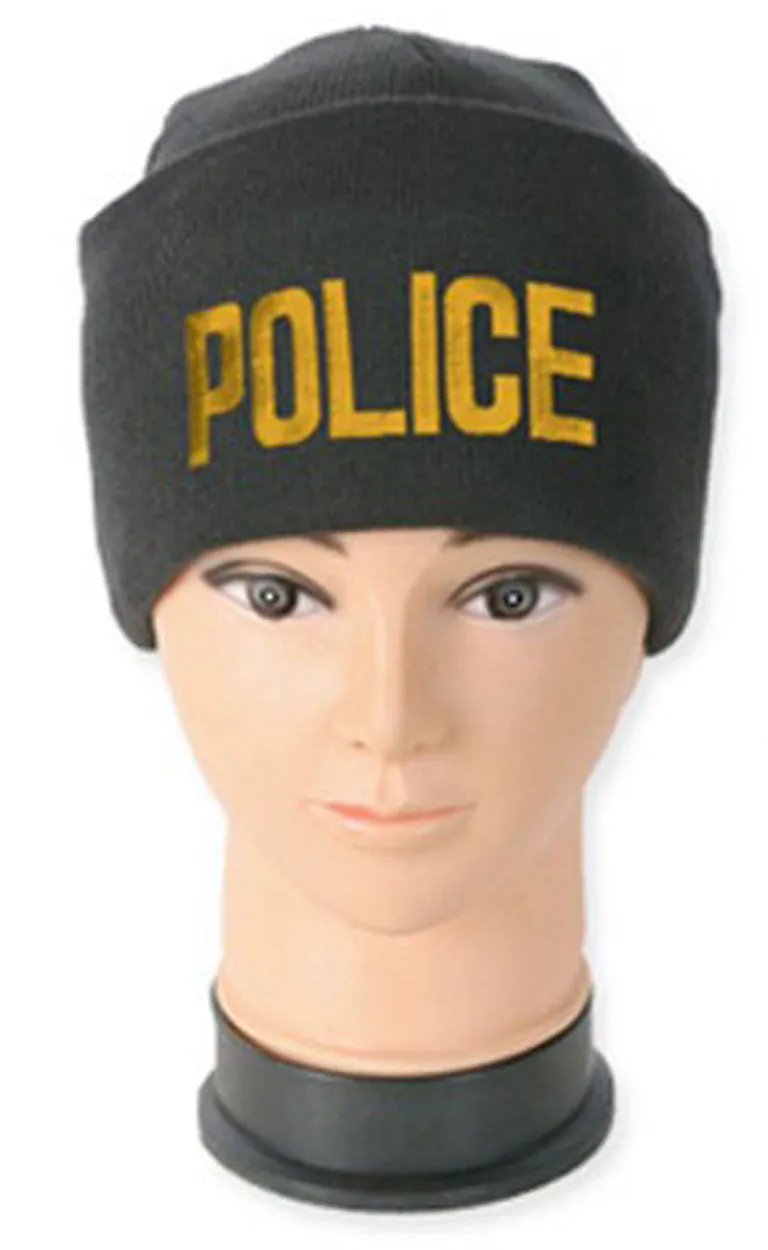 Embroidered Beanies with ID (Security, Police, Sheriff)