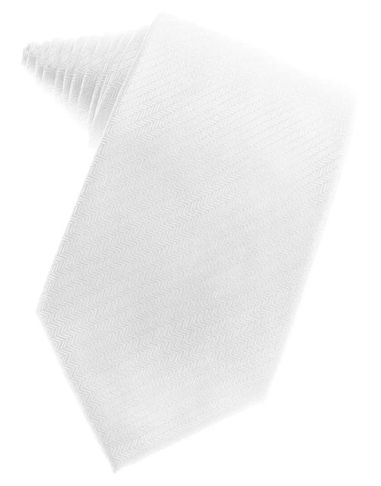 Espresso Herringbone Necktie