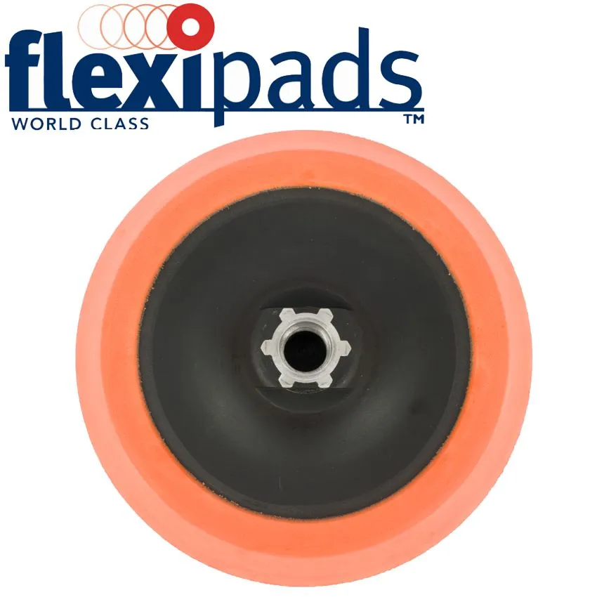 FLEXIPADS SANDER ULTRA SOFT HOOK AND LOOP 150MM (V.SOFT 25MM FOAM) M14 X 2MM FLEX 10400