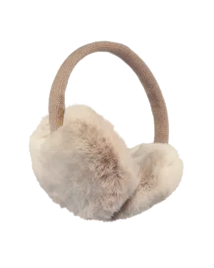 Fur Earmuffs in Sand