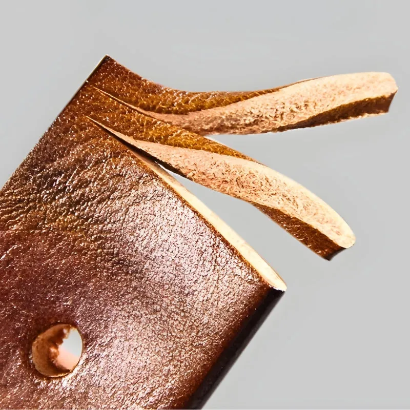 GENUINE COWHIDE LEATHER BELT