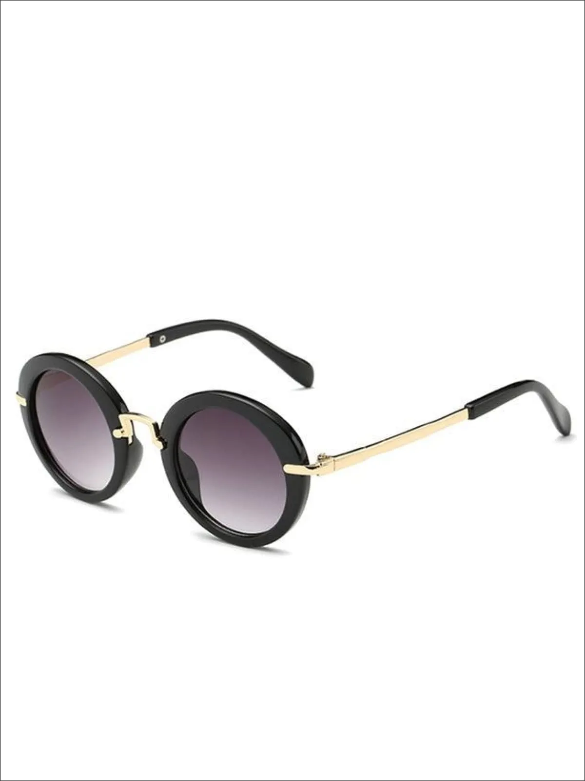 Girls Round Retro Sunglasses