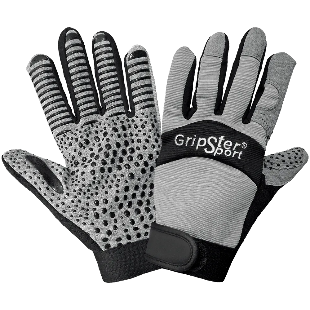 Gripster Sport Synthetic Leather Palm Performance Mechanics Style Glove