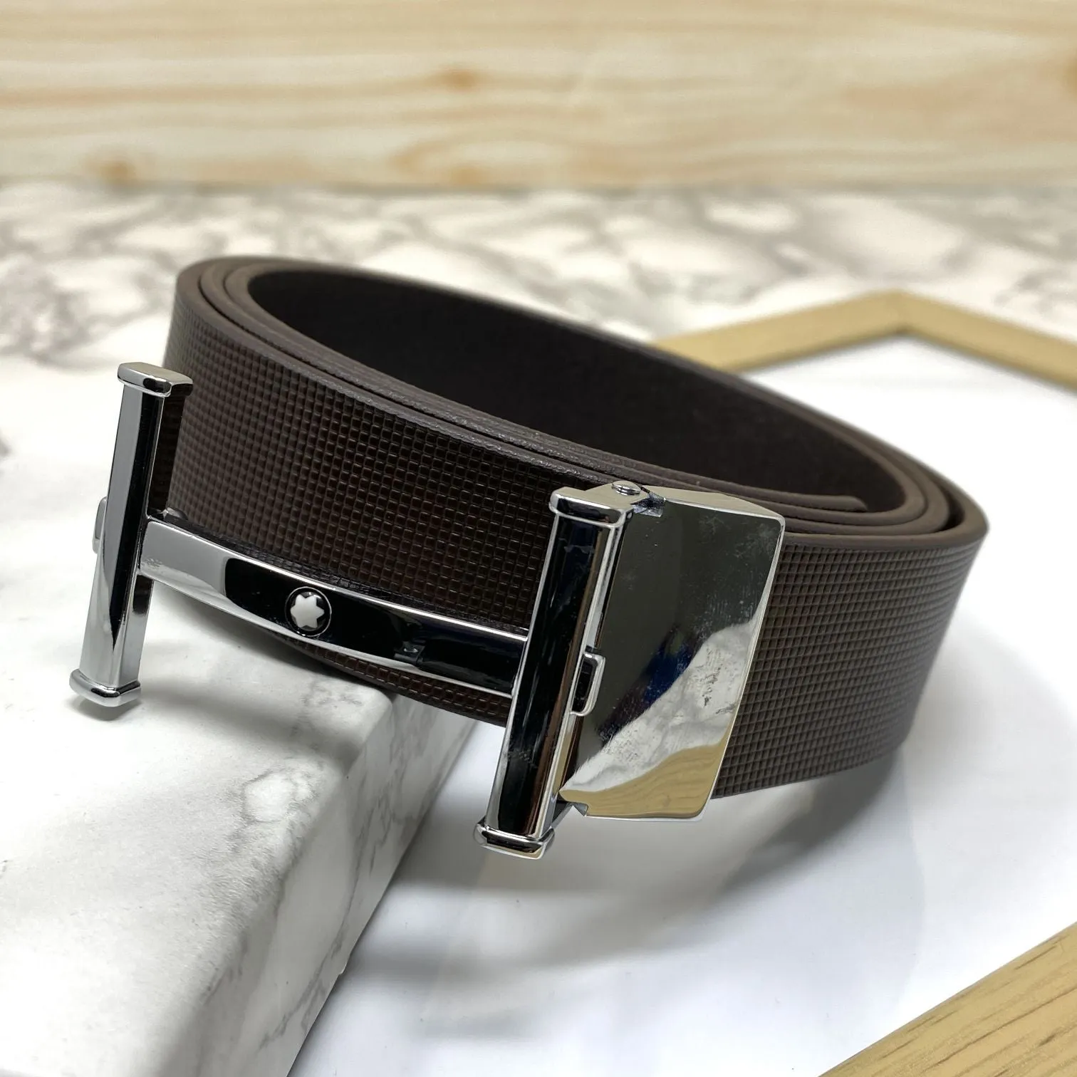 H-Point Premium Quality Leather Strap Belt-JonasParamount