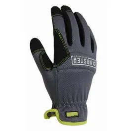 High-Performance Work Gloves, Synthetic Leather, Mesh Shell, Men's XL, 2-Pk.