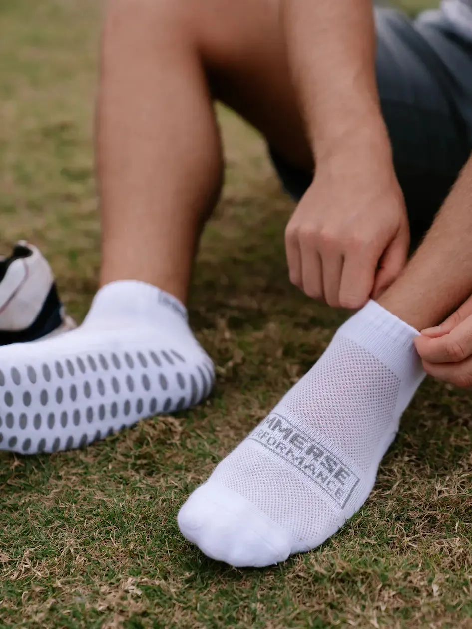 Immerse GRIP Ankle White