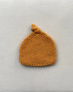 Knitted by Nana Merino Beanie - Curry