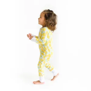 Little Sleepies - Lemons Bamboo Viscose Zippy 0-3 months