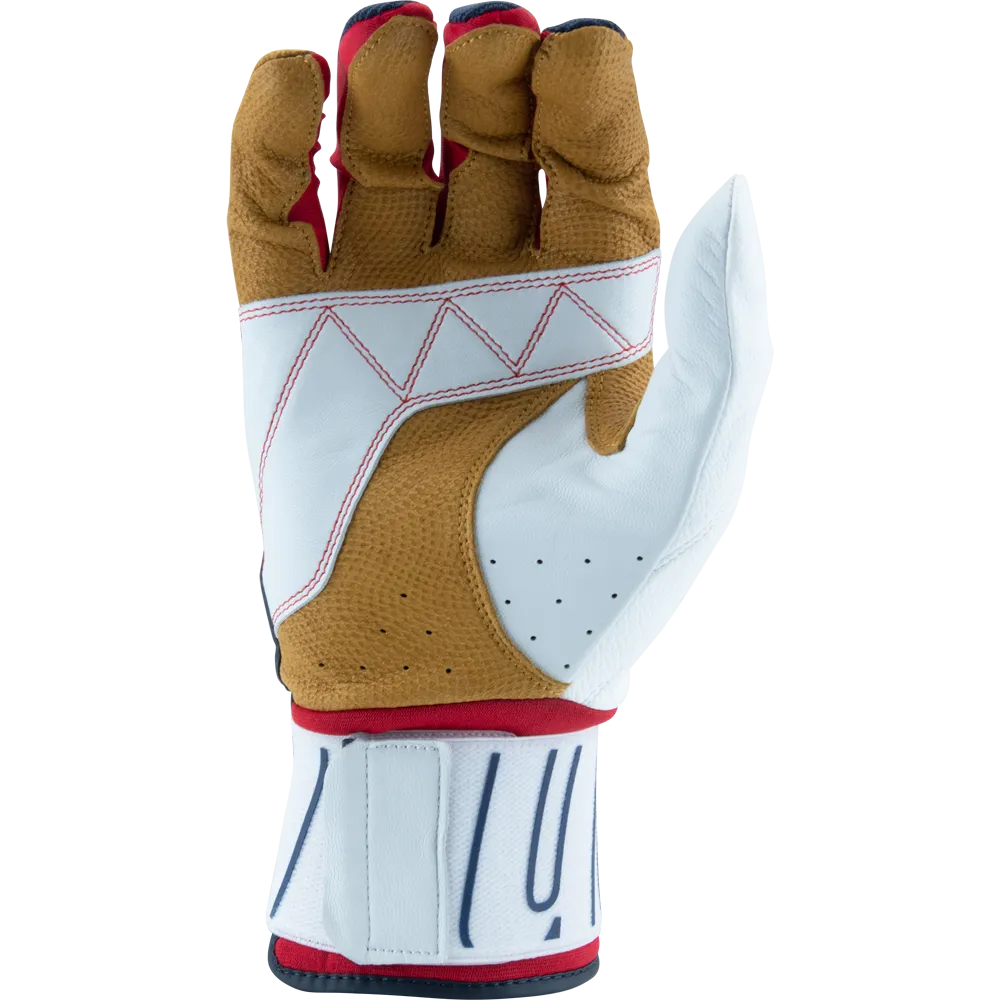 Marucci Blacksmith V2 Full Wrap Youth Batting Gloves: MBG2BKSMFWY