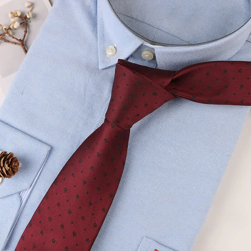 Men's Vintage Geometric Floral Motifs Necktie