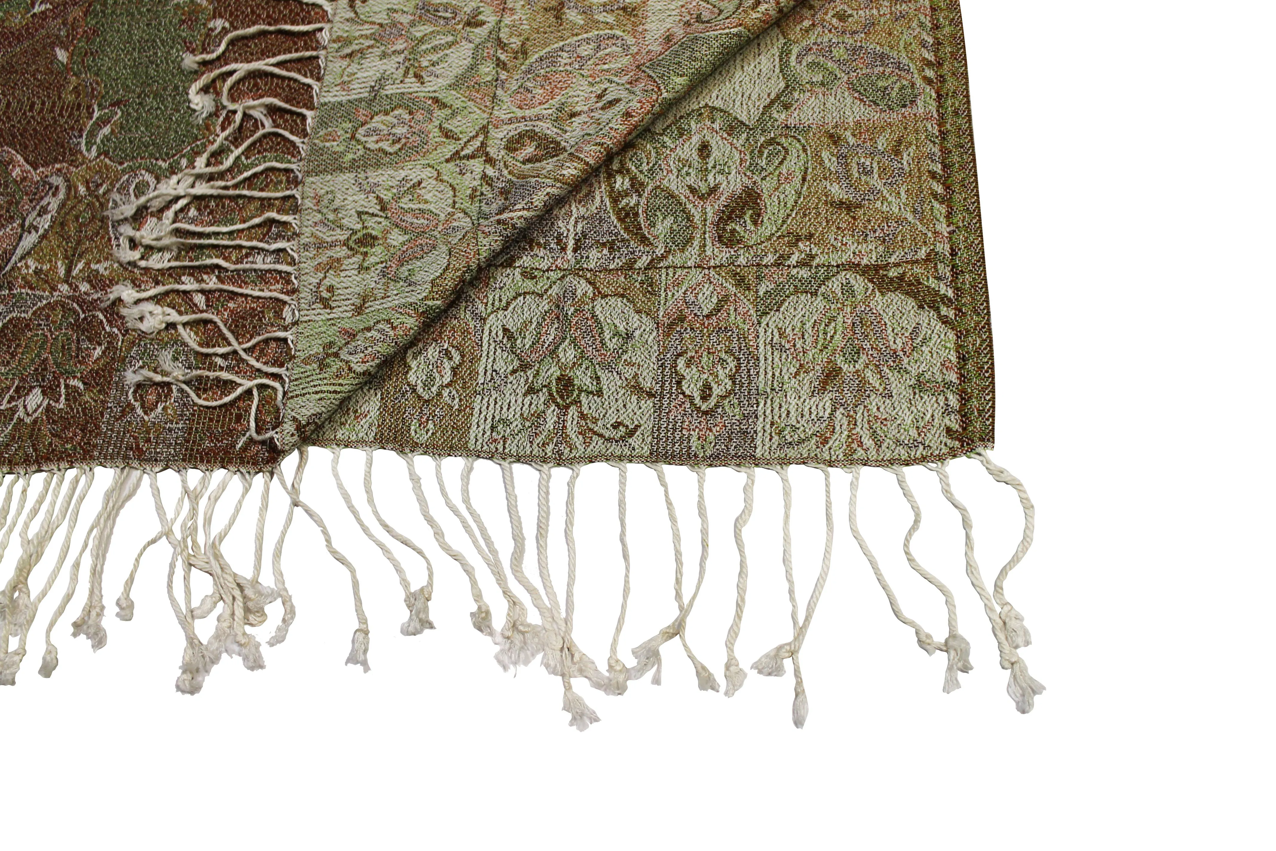 Nature's Tapestry Paisley Scarf