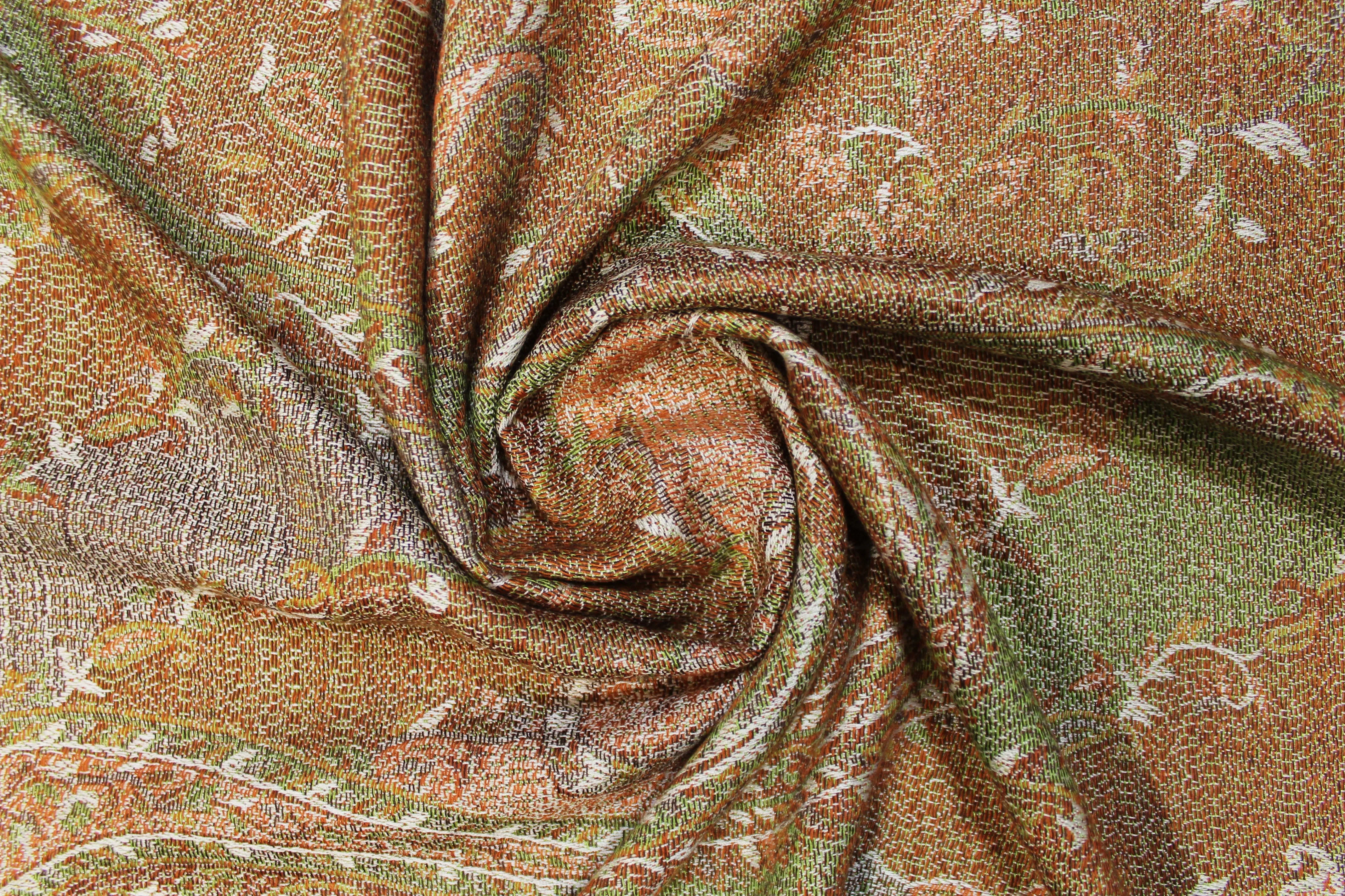 Nature's Tapestry Paisley Scarf