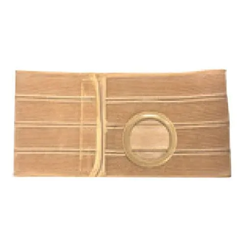 Nu-Hope Nu-Form™ Support Belt, 2-5/8" Stoma, 7" Wide, Left, 2-1/8'' From Bottom, Small (28" to 32" Waist), Beige