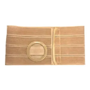 Nu-Hope Nu-Form™ Support Belt, 4'' Stoma, 7'' Wide, Right, 1-1/2'' From Bottom, Prolapse Strap, XL (41'' to 47'' Waist), Beige