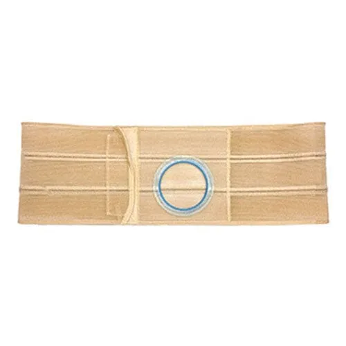 Nu-Hope Support Belt, Original Flat Panel, 2-1/2'' Center Stoma, 5'' Wide, XL (41'' to 47'' Waist), Beige