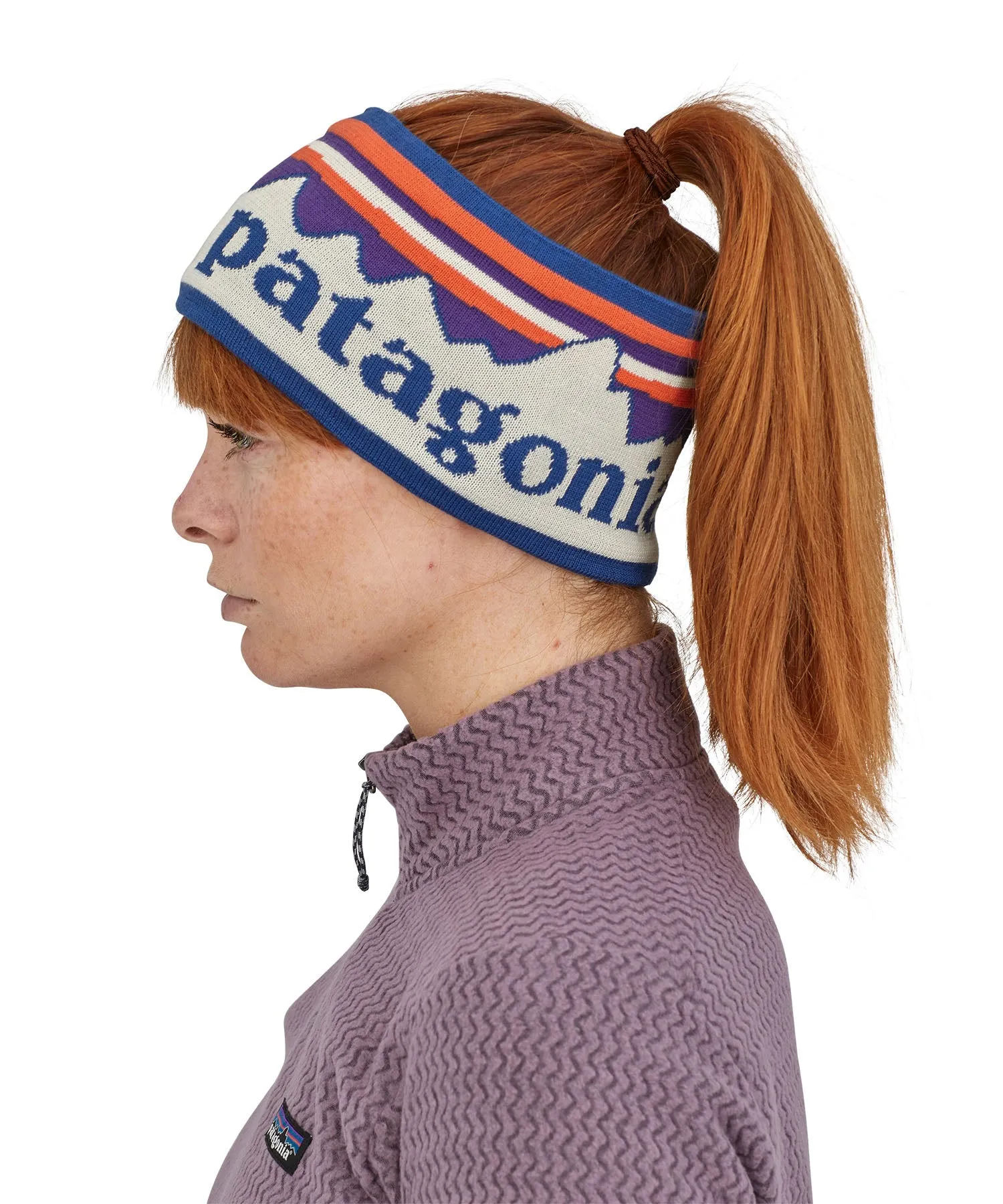 Patagonia Adult Powder Town Headband - Phosphorus Green