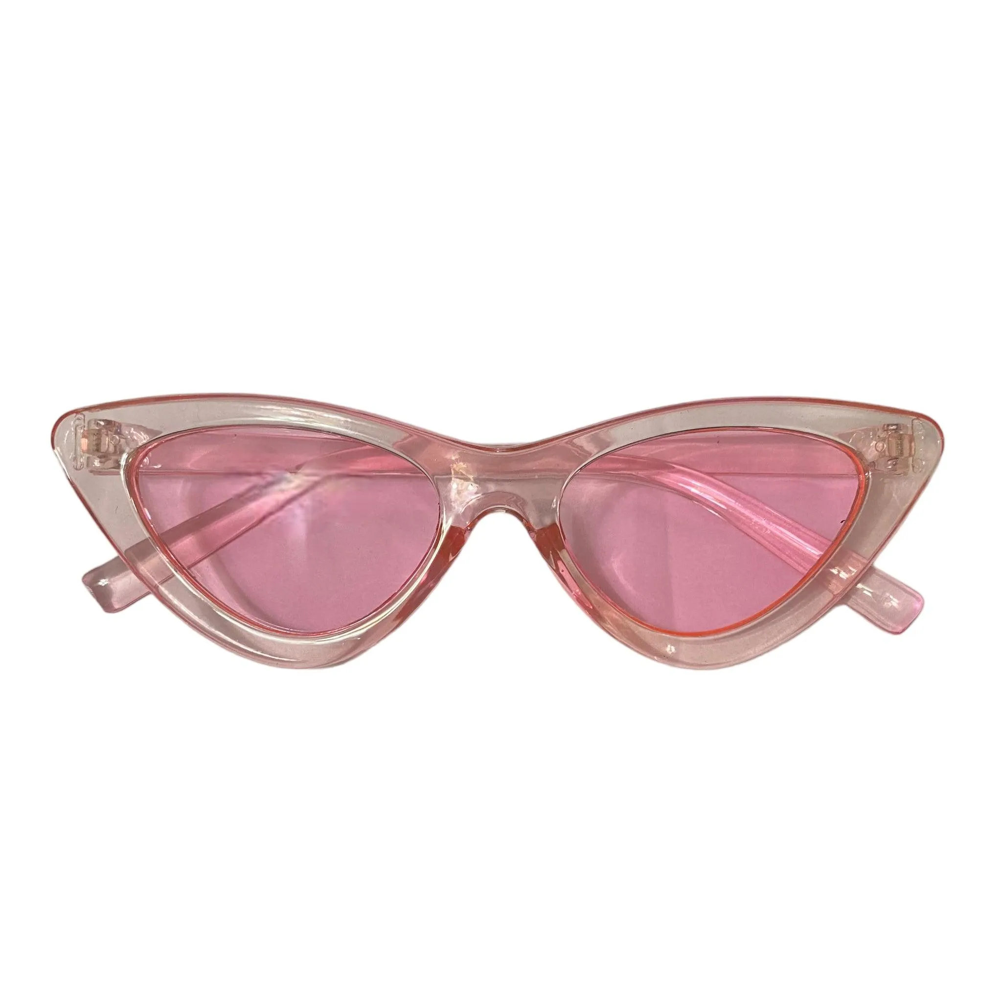 Pink Retro Cat-Eye Sunglasses