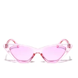 Pink Retro Cat-Eye Sunglasses