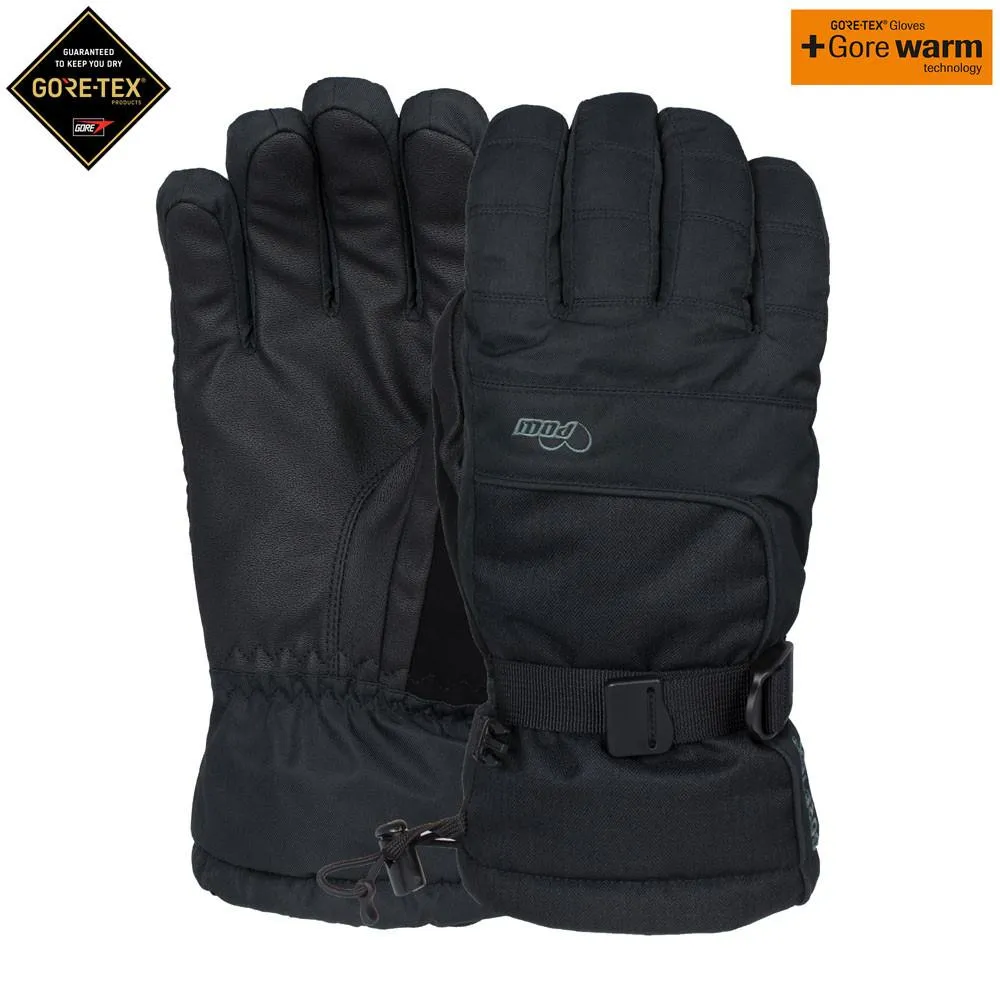 POW Gloves - Falon GTX Women's Ski / Snowboard Gloves Black