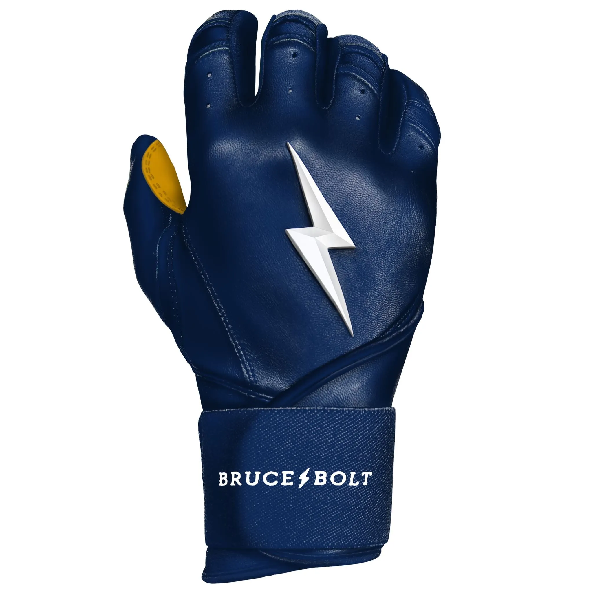 PREMIUM PRO Long Cuff Batting Gloves | NAVY