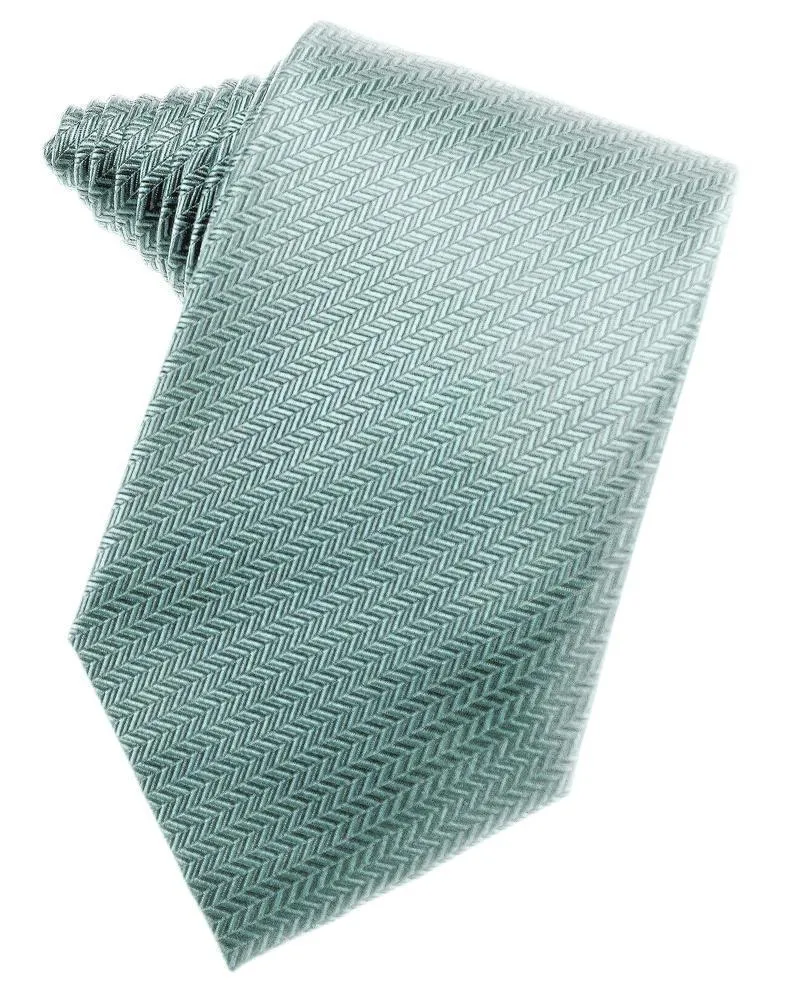 Raisin Herringbone Necktie