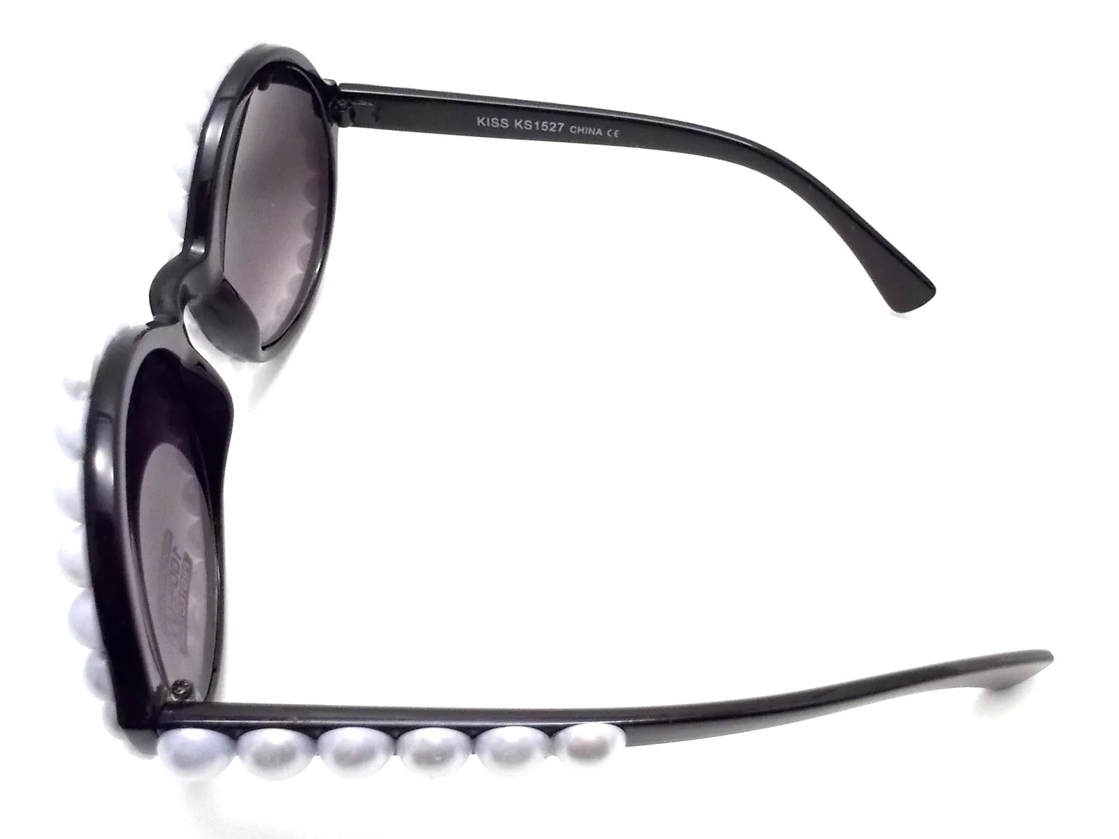 Retro Round Pearl Sunglasses