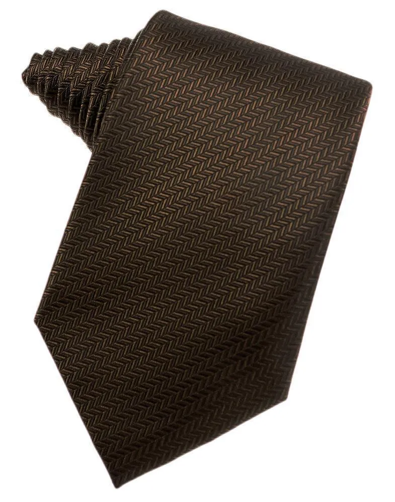 Sand Herringbone Necktie