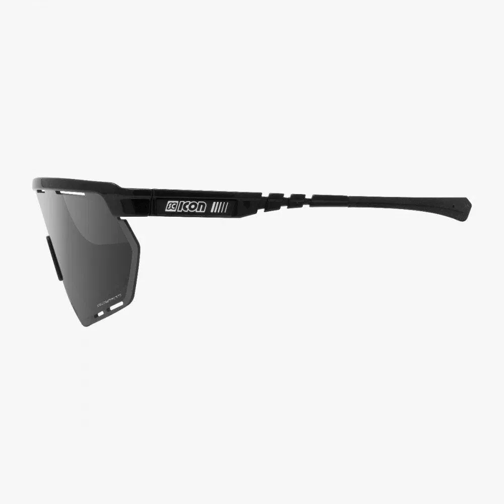 SCICON Aerowing Eyewear - Black Gloss/Multimirror Silver