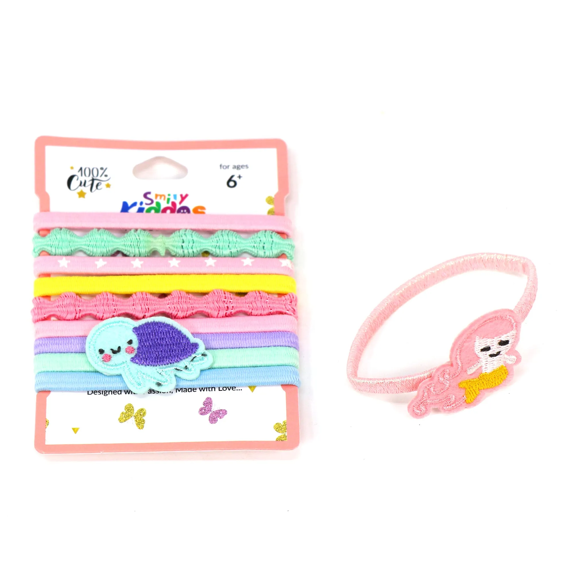 Smily Kiddos Sea Animals Hair Tie Set