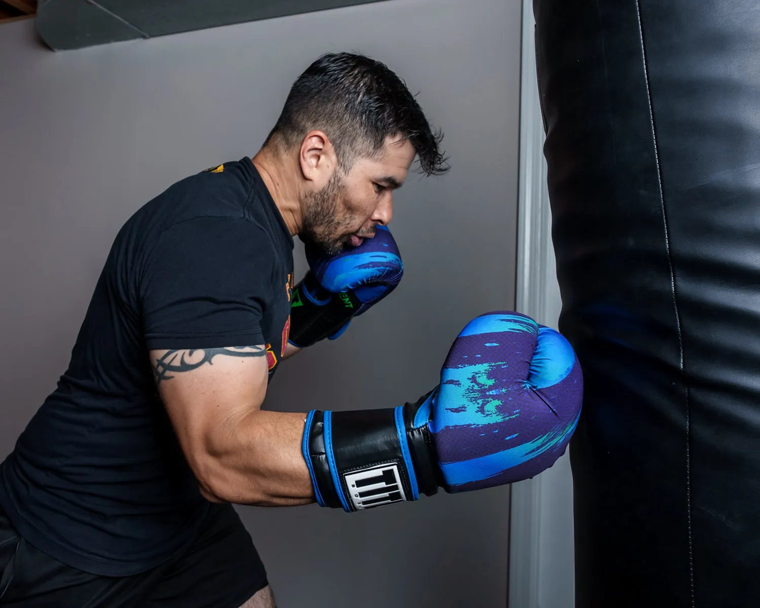 TITLE Boxing Infused Foam Electric Bag Gloves