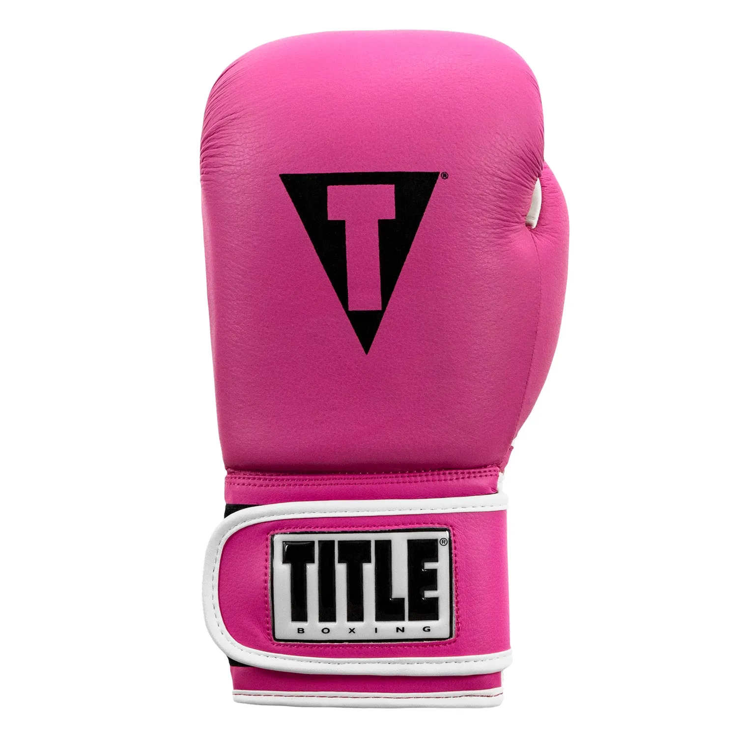 TITLE Boxing Pro Style Leather Training Gloves 3.0