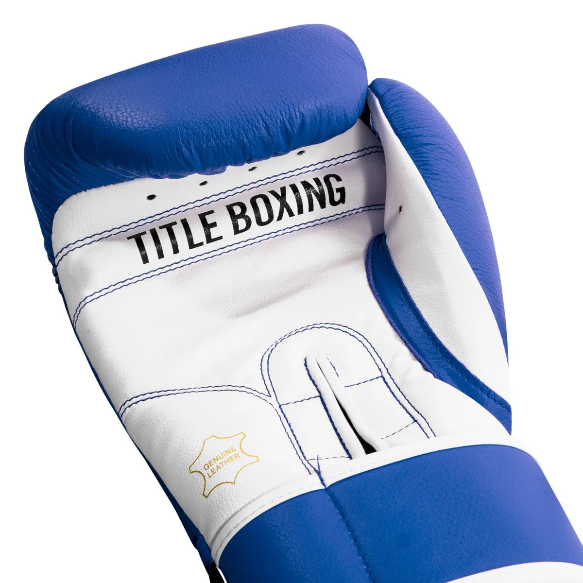 TITLE Boxing Pro Style Leather Training Gloves 3.0