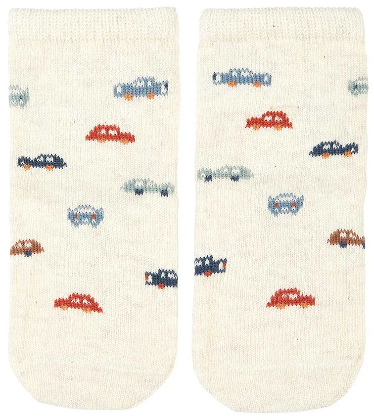 TOSHI JACQUARD ANKLE SOCKS