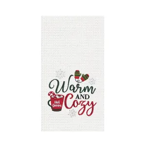 Warm and Cozy Cocoa Kitchen Towel