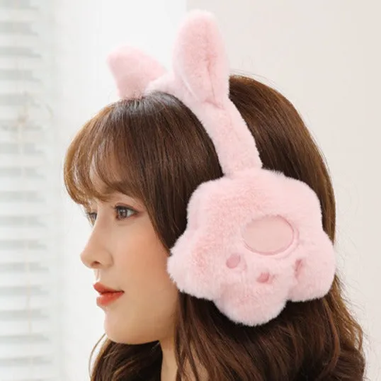 Winter Cute Cat Ears Earmuffs