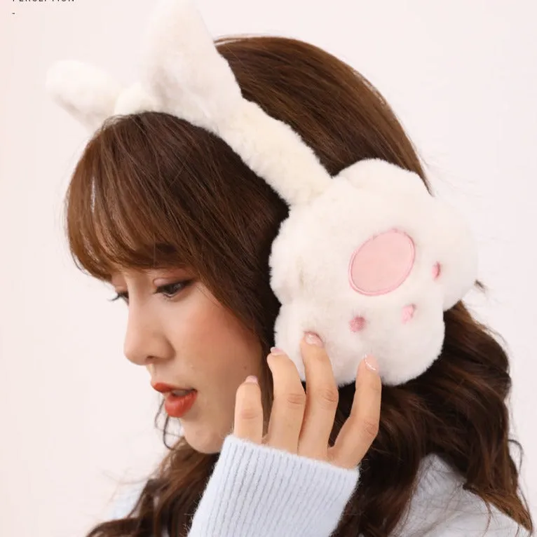 Winter Cute Cat Ears Earmuffs