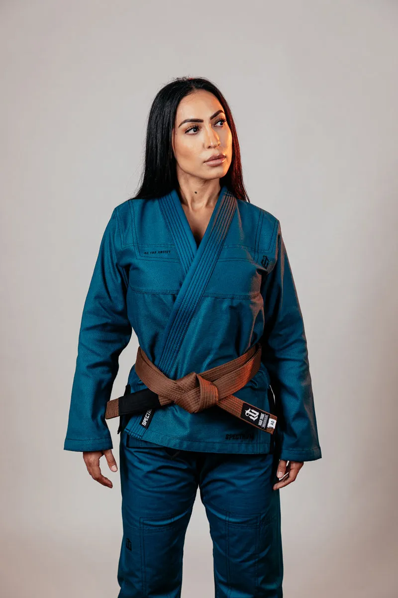 Women's Spectrum Dark Turquoise Jiu Jitsu Gi